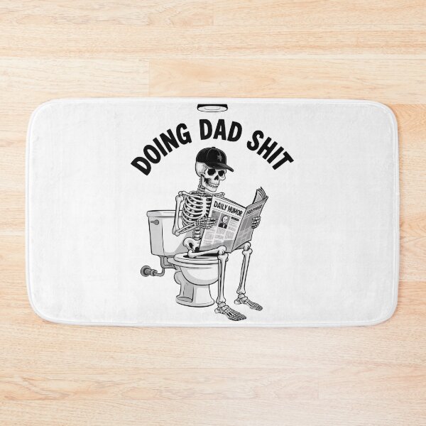 Item preview, Doing Dad Shit Toilet Tee designed and sold by Log77.