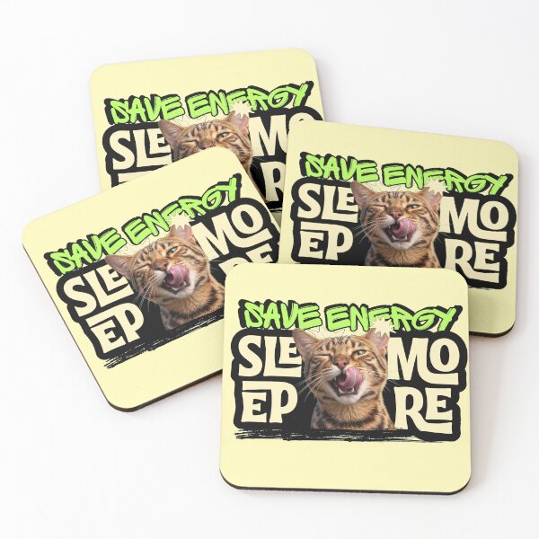 Item preview, SAVE ENERGY, SLEEP MORE designed and sold by Nabzea.