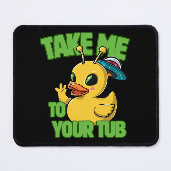 Item preview, Alien Quacker – Take Me To Your Tub designed and sold by RubberQuack.