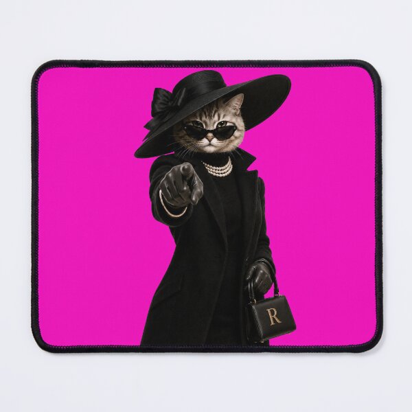 Item preview, Regina Points the Finger – Elegant Fashion Cat designed and sold by Caradestrella.