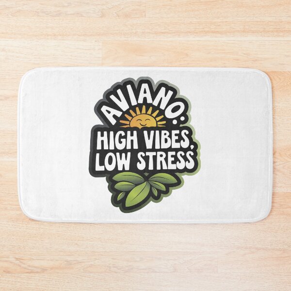 Item preview, Aviano: High vibes, low stress. designed and sold by InkRebelia.