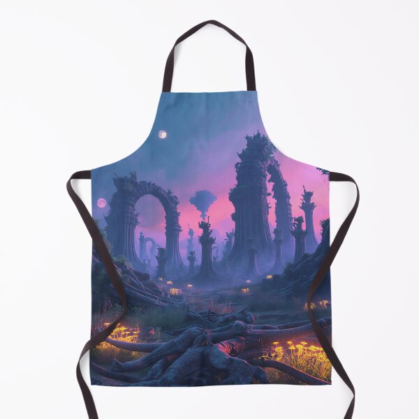 Item preview, Luminous Bone Forest Alien Fantasy Landscape designed and sold by Luminous Wilds.