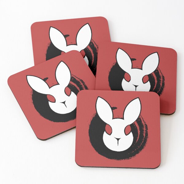 Item preview, Into the Rabbit Hole – Dark Rabbit Illustration with Gothic Aesthetic designed and sold by Helmina Groper.