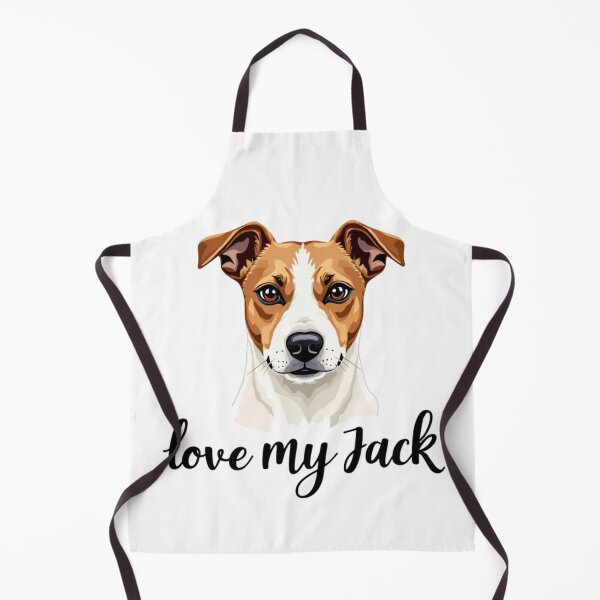 Item preview, Jack Russell Terrier with love my Jack text designed and sold by Prints by Mat.