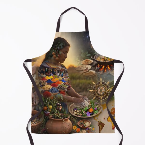 Item preview, Global Spice & Seed Heritage Art Print - World Sustainable Gastronomy Day designed and sold by DreamyWallVibes.