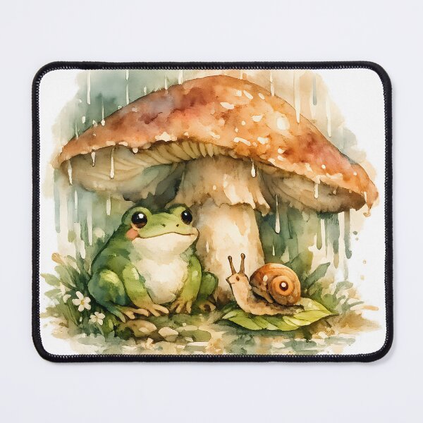 Item preview, Mushroom Rain Best Day Ever designed and sold by PatiImagination.
