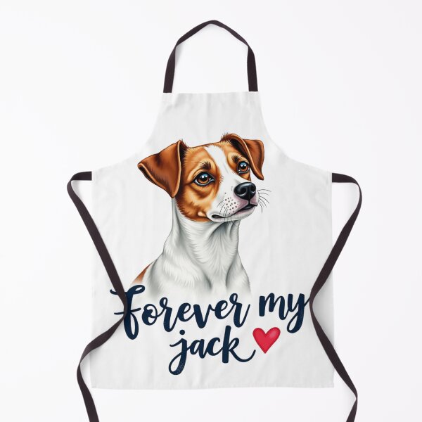 Artikelvorschau, Jack Russell Terrier mit Forever My Jack Text entworfen und verkauft von Prints by Mat.
