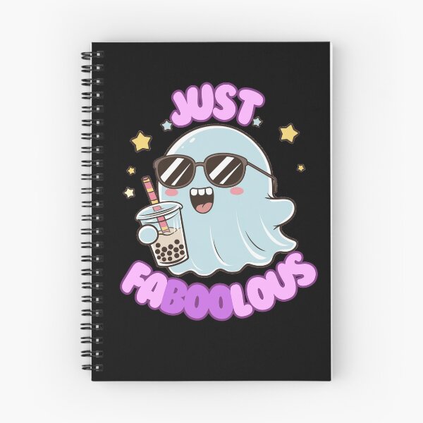 Item preview, Just FaBOOlous Stylish Halloween Ghost designed and sold by DESIGN BODEGA.