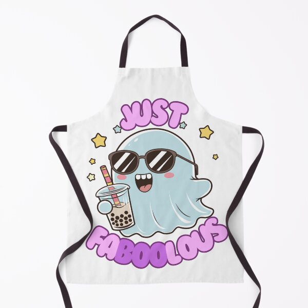 Item preview, Just FaBOOlous Stylish Halloween Ghost designed and sold by DESIGN BODEGA.