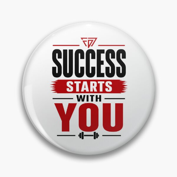 Item preview, Success Starts With You - Motivation Fitness Gym Mindset designed and sold by DomKo10.
