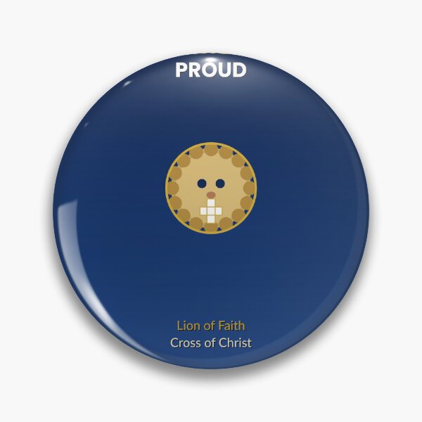 Item preview, Singapore Catholic Proud — Merlion Cross Faith Design designed and sold by BenedictTArt.