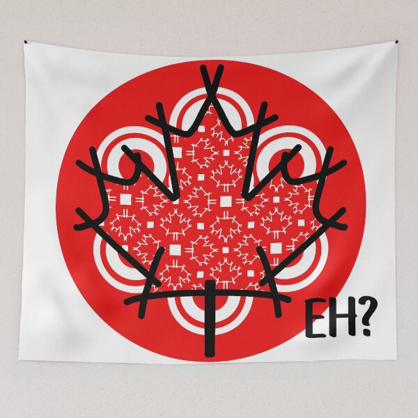Item preview, Canadian Maple Leaf - Red and White - Go Canada designed and sold by CareyO.