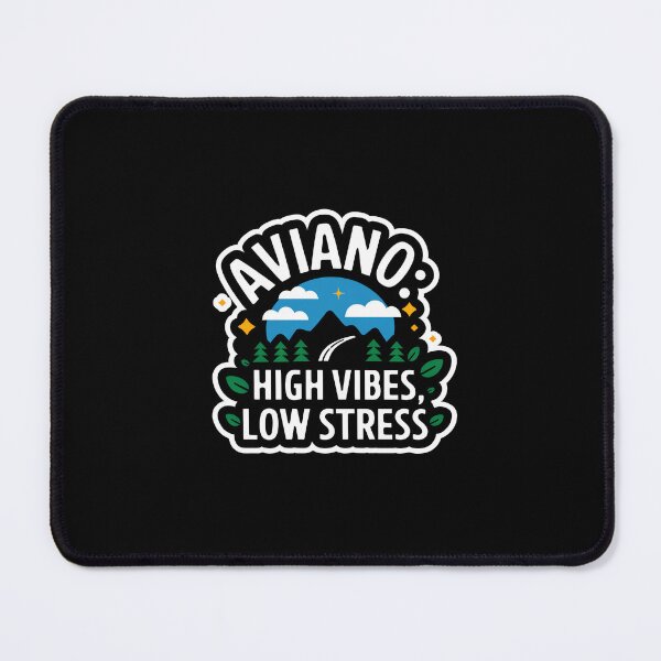 Item preview, Aviano: High vibes, low stress. designed and sold by InkRebelia.