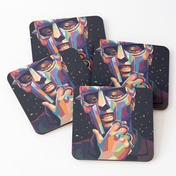 Aperçu de l'œuvre Pop Art Mf Doom créée et vendue par LastTheWar.