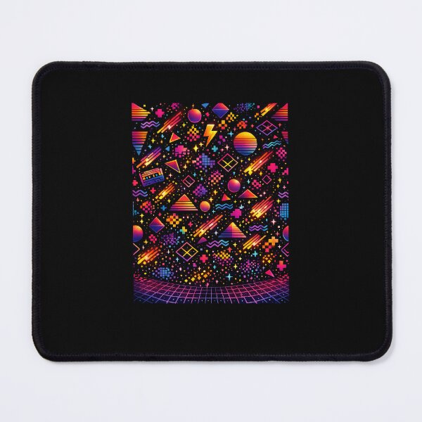 Item preview, Neon Retro Shapes designed and sold by Pixolon.