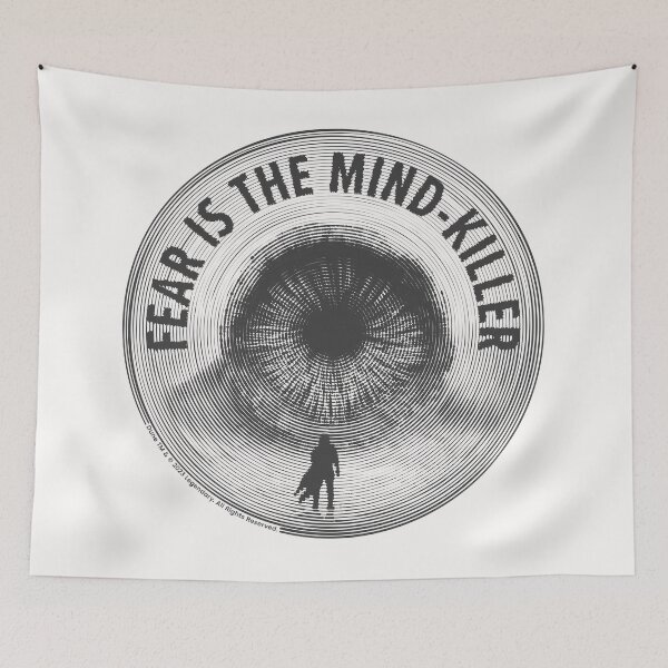 Item preview, Dune, the sandworm. Fear is the mind-killer designed and sold by memendesign.