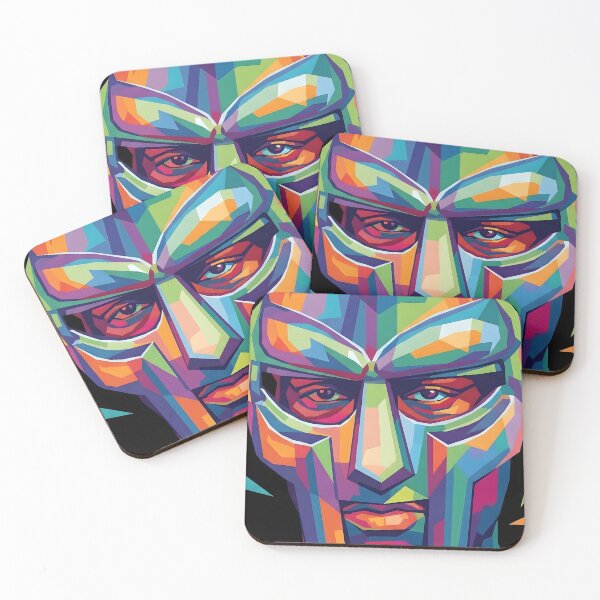 Aperçu de l'œuvre Pop Art Mf Doom créée et vendue par LastTheWar.