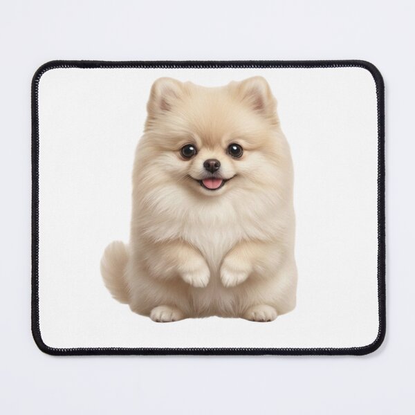 Item preview, Cute Fluffy Pomeranian Sitting designed and sold by SmileMamaCA.