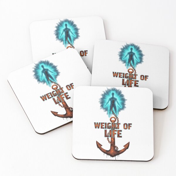 Item preview, Weight of Life – Heavy Anchor and Soul Aura Spiritual Art designed and sold by puzzell.