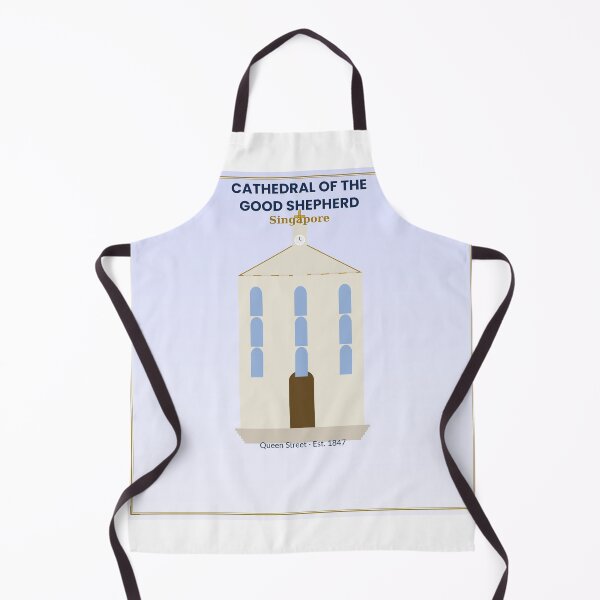 Item preview, Cathedral of the Good Shepherd Singapore — Neoclassical Catholic Art designed and sold by BenedictTArt.