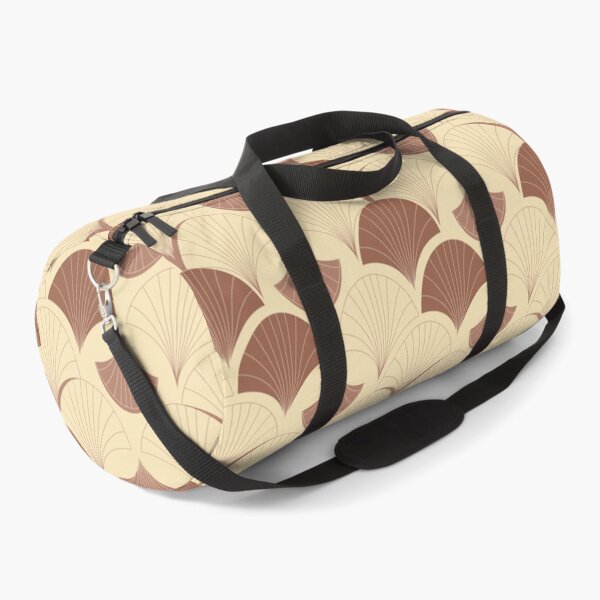 Item preview, Earth Tone And Cream Fan Art Deco Pattern designed and sold by DEC02.