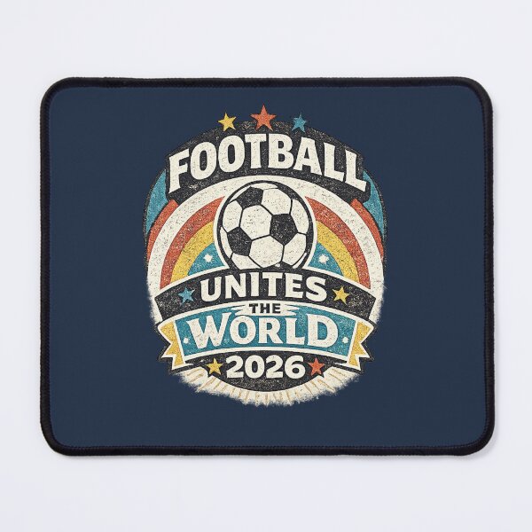 Item preview, Football Unites The World 2026 | Retro Vintage Soccer Fan Design designed and sold by ArthUpscale.