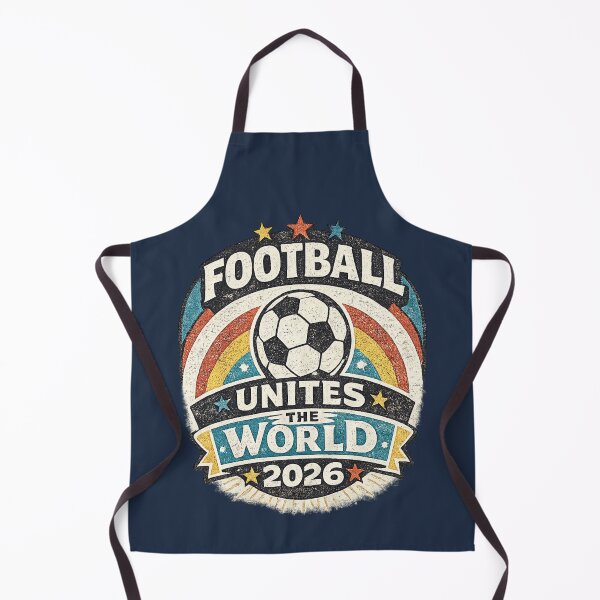 Item preview, Football Unites The World 2026 | Retro Vintage Soccer Fan Design designed and sold by ArthUpscale.