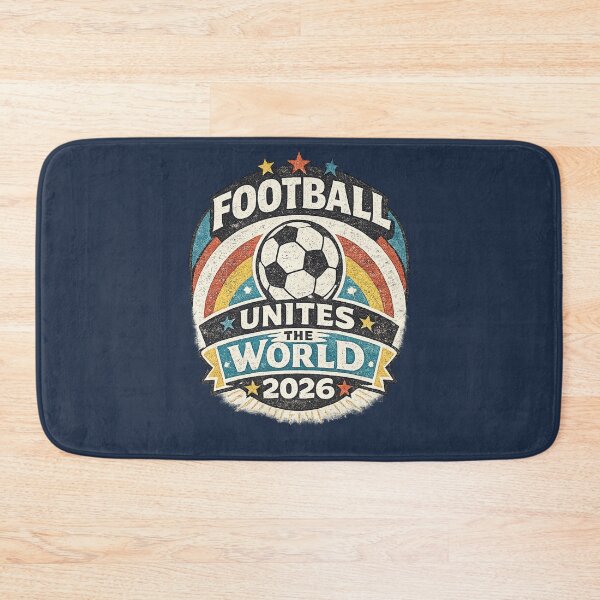 Item preview, Football Unites The World 2026 | Retro Vintage Soccer Fan Design designed and sold by ArthUpscale.