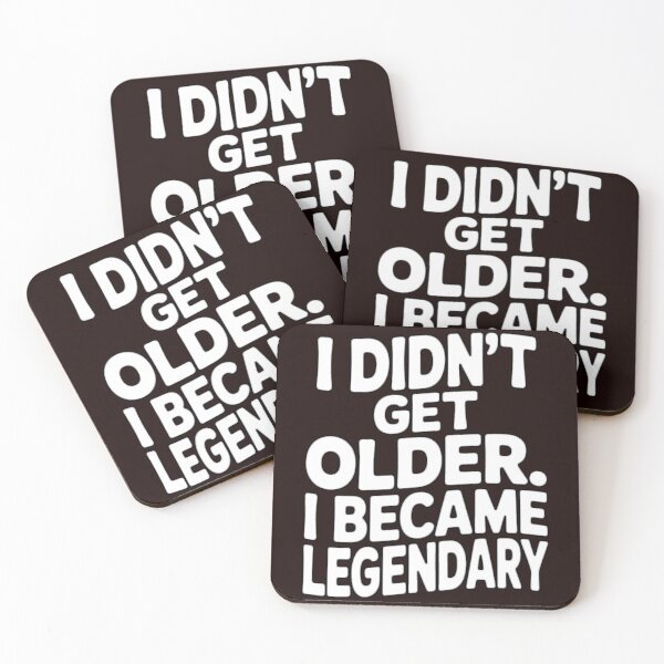 Item preview, Senior Citizen Humor I Didn’t Get Older. I Became Legendary designed and sold by fantasticdesign.