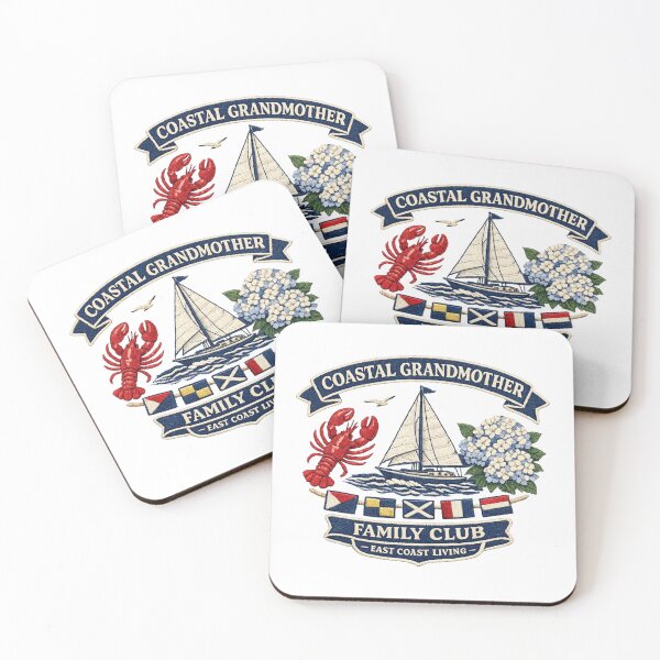 Item preview, Family Vacation Coastal Grandmother Yacht Club Vintage Emblem designed and sold by Artycom.
