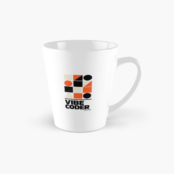 Aperçu de l'œuvre Vibe Coder Brutalist Bauhaus — Développeur d'IA géométrique moderne créée et vendue par VaultInk.