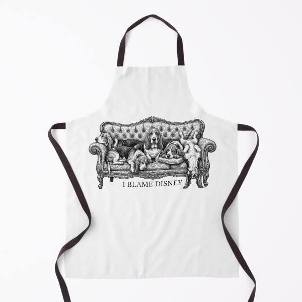 Item preview, Basset Hound – I Blame Disney | Vintage Dog Lover Design designed and sold by lazydogonline.
