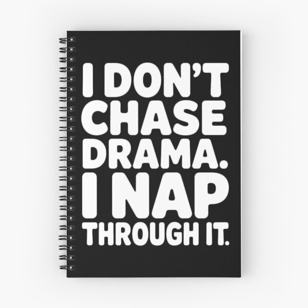 Item preview, Senior Citizen Humor I Don’t Chase Drama. I Nap Through It designed and sold by fantasticdesign.