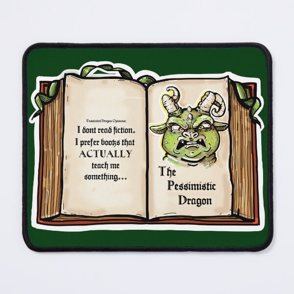 Item preview, The Pessimistic Dragon: Unsolicited Opinions 1 designed and sold by EJBeyondTheCanvas .