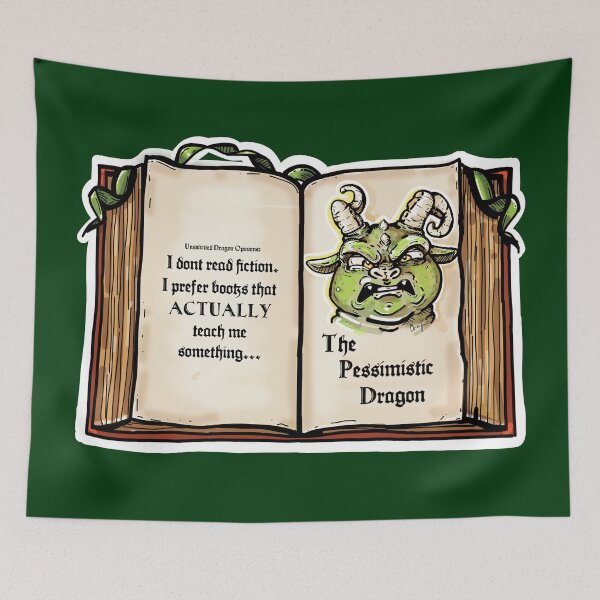 Item preview, The Pessimistic Dragon: Unsolicited Opinions 1 designed and sold by EJBeyondTheCanvas .