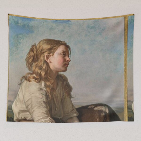 Item preview, Young peasant girl designed and sold by SharonTheFirst.