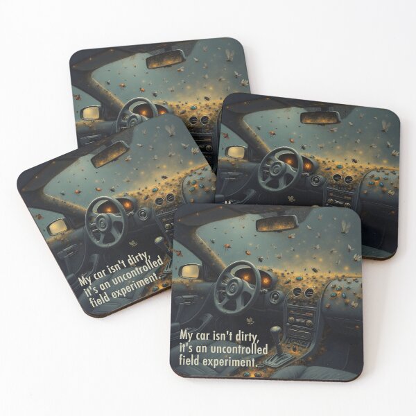 Item preview, The Uncontrolled Field Experiment - Entomologist Humour, Beetle Art designed and sold by LisaMise.