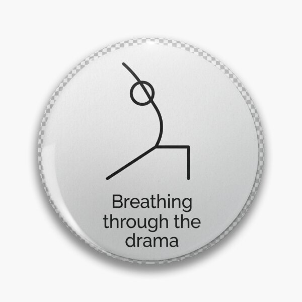 Item preview, Breathing Through The Drama Funny Meditation Yoga designed and sold by moTshiTshi.