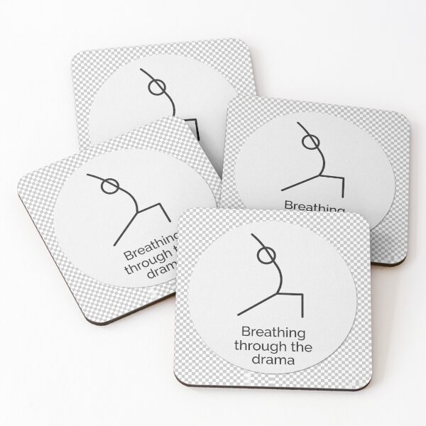 Item preview, Breathing Through The Drama Funny Meditation Yoga designed and sold by moTshiTshi.