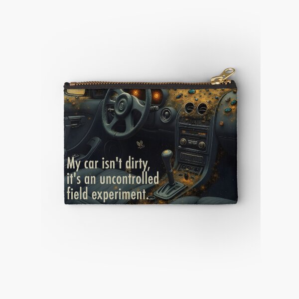 Item preview, The Uncontrolled Field Experiment - Entomologist Humour, Beetle Art designed and sold by LisaMise.