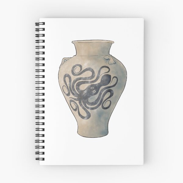 Item preview, Ancient amphora with octopus designed and sold by archaeoink.
