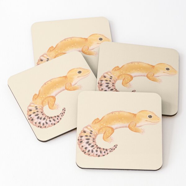 Item preview, Tangerine leopard gecko designed and sold by CordieDittus.