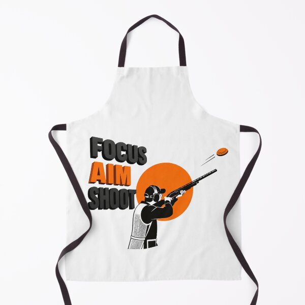 Item preview, Focus aim shoot clay pigeon design designed and sold by Hadderstyle.
