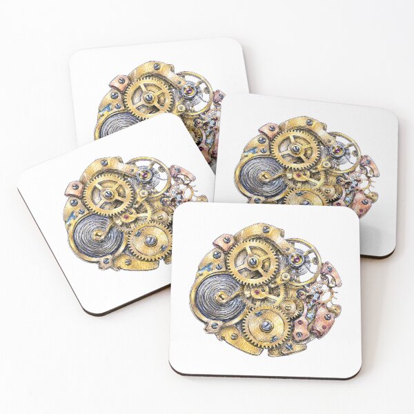 Item preview, Vintage Clockwork Gears Mechanical Watch Movement designed and sold by eignvalue.