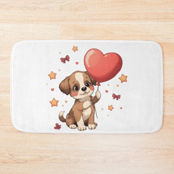 Item preview, Heart Puppy Kawaii Sticker designed and sold by Stylestickers55.