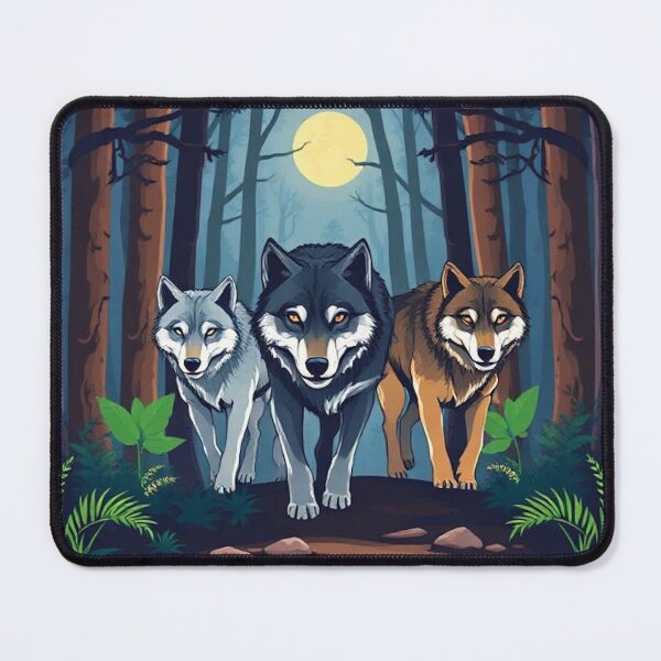 Item preview, Wolves in the Woods designed and sold by little0015.