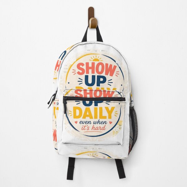 Item preview, Show Up Daily Even When It's Hard – Motivational Positive Mindset Gift designed and sold by UrmiCreation.