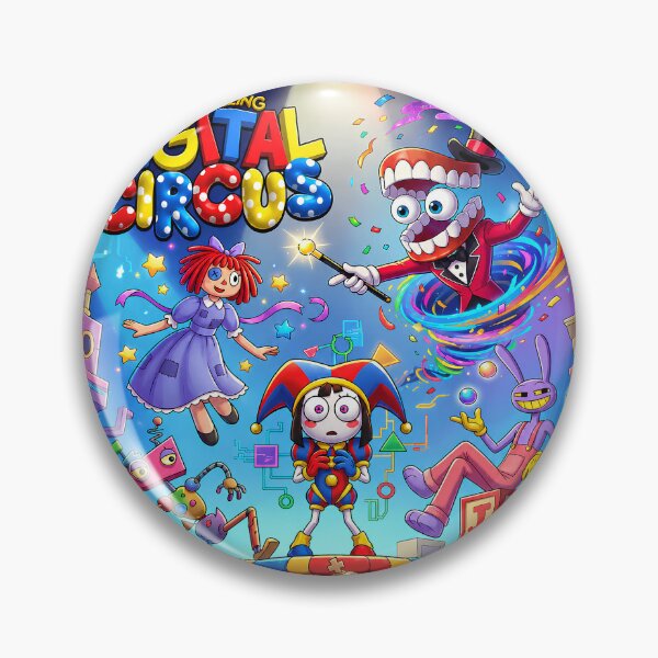 Item preview, The Amazing Digatal Circus designed and sold by EchoMyriadArt.