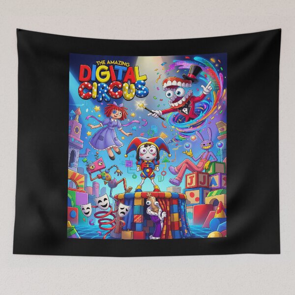 Item preview, The Amazing Digatal Circus designed and sold by EchoMyriadArt.