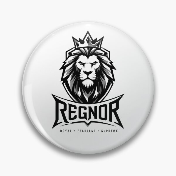 Item preview, REGNOR Lion Graphic T-Shirt | Royal Fearless Supreme designed and sold by hypertype01.